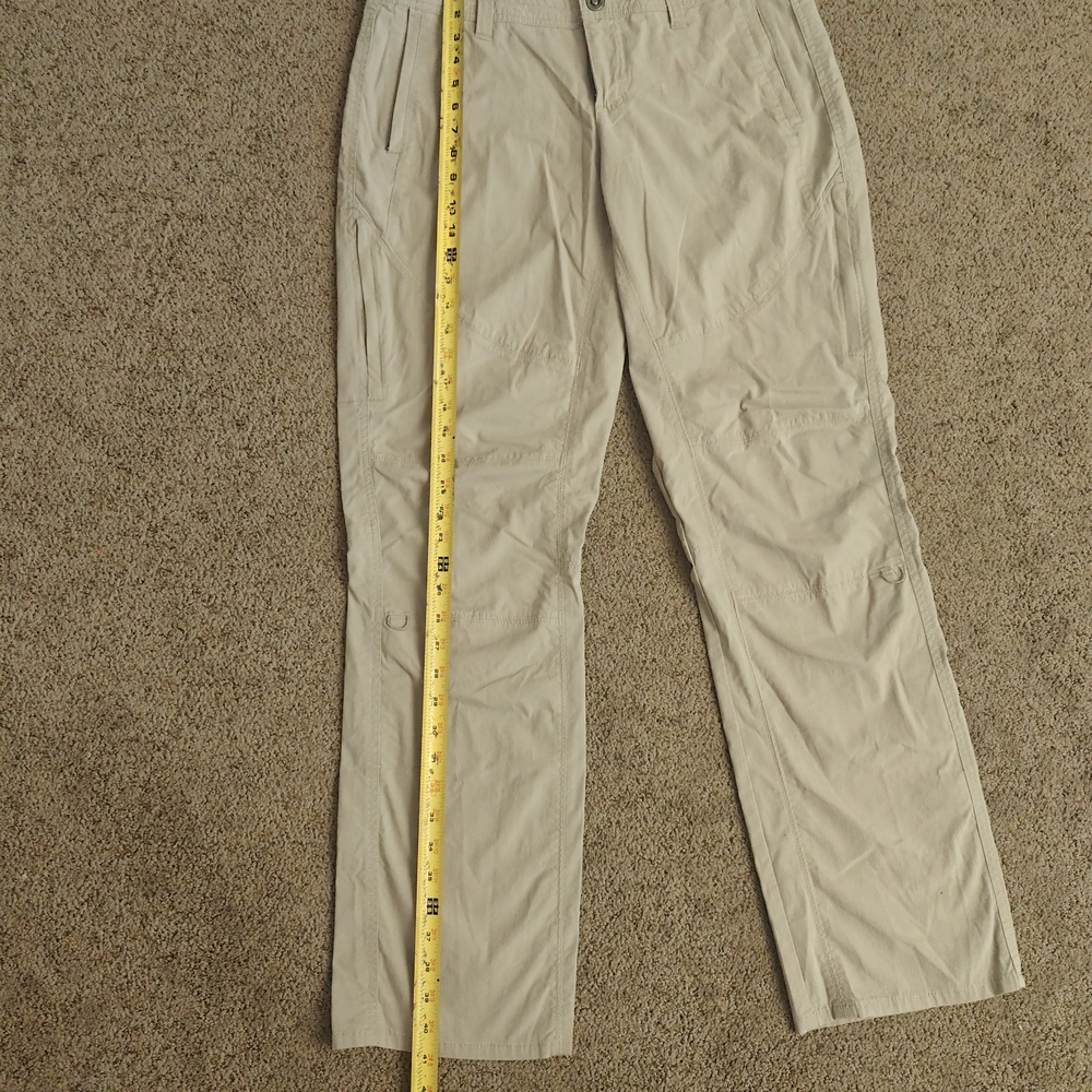 Kuhl Pants Womens 12 REG Beige 6279 Hiking Convertible Outdoor Spire Rollup - Picture 13 of 16